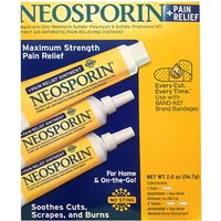 Neosporin Maximum Strength Pain Relief Ointment, First Aid Antibiotic, 2 oz