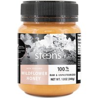 New Zealand Raw Wildflower Honey, 12 oz (340 g), Steens