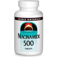Niacinamide 500 mg, Value Size, 240 Tablets, Source Naturals