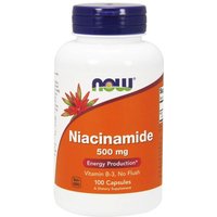 Niacinamide (B-3) 500mg 100 Caps, NOW Foods