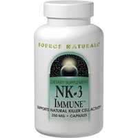 NK-3 Immune 250mg with Vitamin C, 60 Capsules, Source Naturals