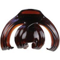 No Spring Hair Clamp Large - Musas - Tortoise Shell, 1 ct, DiPrima Beauty