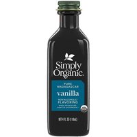 Non-Alcoholic Vanilla Flavoring, 4 oz, Simply Organic