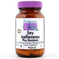 Non-GMO Soy Isoflavones Plus Genistein, 60 Vcaps, Bluebonnet Nutrition