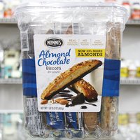 Nonnis Almond Chocolate Biscotti Cookies, 24 Count (885 g)