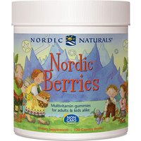 Nordic Berries, Chewable Multivitamin Gummies, 120 Gummy Berries, Nordic Naturals