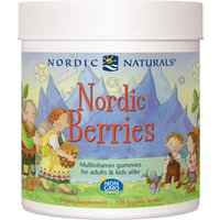 Nordic Berries - Cherry Berry, For Adults & Kids, 120 Gummy Berries, Nordic Naturals