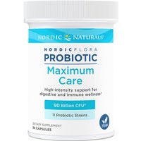 Nordic Flora Probiotic Maximum Care, 30 Capsules, Nordic Naturals