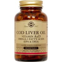 Cod Liver Oil, 100 Softgels, Solgar
