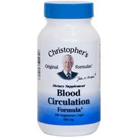 Blood Circulation Formula Capsule, 100 Vegicaps, Christophers Original Formulas
