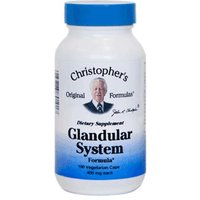 Glandular System Formula Capsule, 100 Vegicaps, Christophers Original Formulas