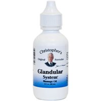 Glandular System Massage Oil, 2 oz, Christophers Original Formulas