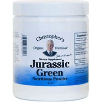 Jurassic Green Powder, Whole Food Nutritional Herbs, 4 oz, Christophers Original Formulas