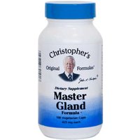 Master Gland Formula Capsule, Herbs for Pituitary Gland, 100 Vegicaps, Christophers Original Formulas