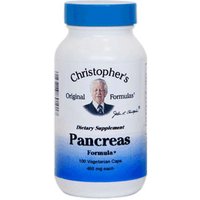 Pancreas Formula Capsule, 100 Vegicaps, Christophers Original Formulas