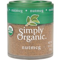 Nutmeg, Ground, 0.53 oz, Simply Organic
