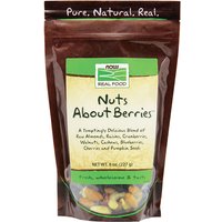 Nuts About Berries, Tasty Snack, 8 oz, NOW Foods