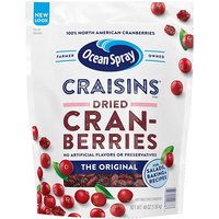 Ocean Spray Craisins Dried Cranberries, Original, 48 oz