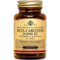 Oceanic Beta Carotene 25,000 IU, 90 Softgels, Solgar