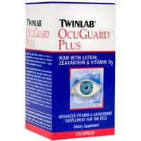 Twinlab OcuGuard Plus, Value Size, 120 Capsules (Now with Lutein, Zeaxanthin & D3)