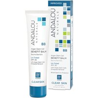 Argan Stem Cell BB Benefit Balm Un-Tinted SPF 30, 2 oz, Andalou Naturals