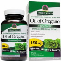Oil of Oregano Extract 150 mg, 90 Softgels, Natures Answer