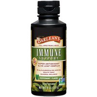 Olive Leaf Complex Liquid, Peppermint Flavor, 8 oz, Barleans Organic Oils