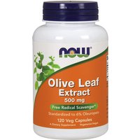 Olive Leaf Extract 500 mg, Value Size, 120 Vegetarian Capsules, NOW Foods