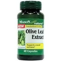 Olive Leaf Extract, 60 Capsules, Mason Natural