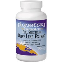 Olive Leaf Extract 825mg Full Spectrum 60 tabs, Planetary Herbals