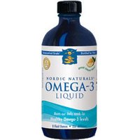 Omega-3 Liquid, Purified Fish Oil, 16 oz, Nordic Naturals