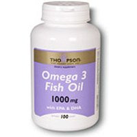 Omega-3 Fish Oil 1000mg 100 softgels, Thompson Nutritional Products