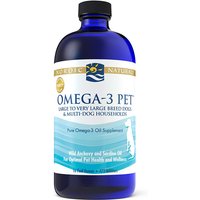 Omega-3 Pet Liquid Fish Oil, Large to Very Large Breed Dogs & Multi-Dog Households, 16 oz, Nordic Naturals
