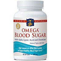 Omega Blood Sugar, 60 Softgels, Nordic Naturals