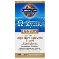 Omega-Zyme Ultra (O-Zyme Ultra), Value Size, 180 Veggie Caps, Garden of Life