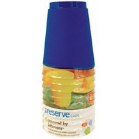 On The Go Cups, Midnight Blue, 16 oz x 10 Pack, Preserve