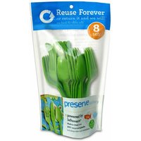 On The Go Cutlery, Apple Green, 24 pc, Preserve