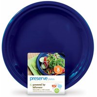 On The Go Large Plates, Midnight Blue, 8 Pack, Preserve