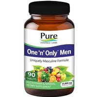One n Only Mens Formula, Value Size, 90 Tablets, Pure Essence Labs
