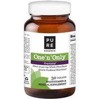 One n Only PreNatal, One A Day Multivitamin, 30 Tablets, Pure Essence Labs