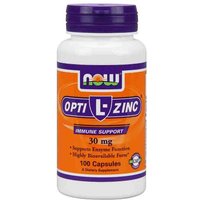 L-OptiZinc 30 mg, Zinc Complex, 100 Capsules, Now Foods