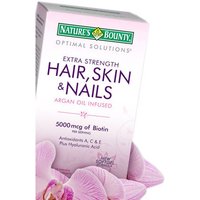 Hair, Skin & Nails, 250 Rapid Release Liquid Softgels, Natures Bounty
