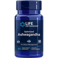 Optimized Ashwagandha Extract, 60 Vegetarian Capsules, Life Extension