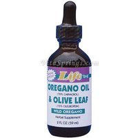 Oregano Oil & Olive Leaf Liquid, 2 oz, LifeTime