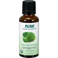 Organic Bergamot Oil, 1 oz, NOW Foods