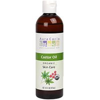 Organic Castor Oil, Hair & Skin Care, 16 oz, Aura Cacia
