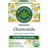 Organic Chamomile Tea, 16 Tea Bags, Traditional Medicinals Teas