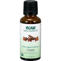 Organic Clove Oil, 1 oz, NOW Foods