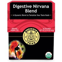 Organic Digestive Nirvana Blend, 18 Tea Bags, Buddha Teas