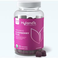Organic Elderberry Plus Gummies, 60 Vegan Gummies, Hylands